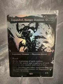 MTG Zopandrel, Hunger Dominus (Showcase) Phyrexia: All Will Be One Foil (NM) - Image 1