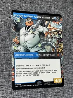 Doctor Octopus, Master Planner Borderless Non Foil SPM 0228 NM MTG Magic - Image 1