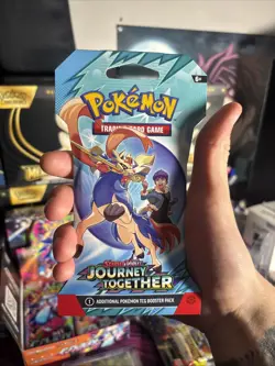 Journey Together sleeved booster pack- Pokemon TCG- Factory Sealed - Image 1
