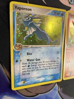 Pokemon POP Series 3 - Flareon 2/17 Vaporeon 6/17 - Holo Rare - MP+ - Image 4