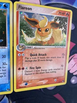 Pokemon POP Series 3 - Flareon 2/17 Vaporeon 6/17 - Holo Rare - MP+ - Image 5