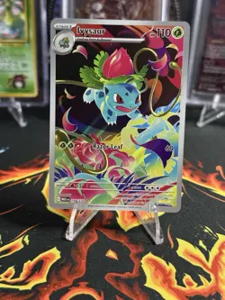 Ivysaur Illustration Rare 134/132 Near Mint Mega Evolution Pokemon TCG English - Image 1