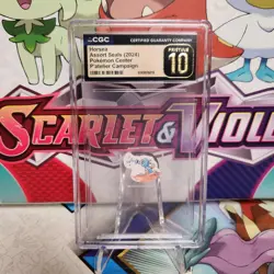 CGC 10 Pristine Horsea Pokemon Center Assort Seals 2024 - SHIPS FAST *POP 1* - Image 1