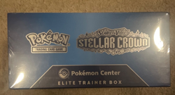 Pokemon Sealed Stellar Crown Pokemon Center Elite Trainer Box Pokemon ETB - Image 2