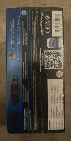 Pokemon Sealed Stellar Crown Pokemon Center Elite Trainer Box Pokemon ETB - Image 5