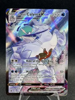 Pokemon Ice Rider Calyrex VMAX Astral Radiance TG15/TG30 Trainer Gallery Holo - Image 1