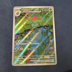 Ivysaur - 167/165 Illustration Rare Pokemon Scarlet & Violet 151 Pack Fresh 🔥 - Image 1