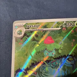 Ivysaur - 167/165 Illustration Rare Pokemon Scarlet & Violet 151 Pack Fresh 🔥 - Image 4