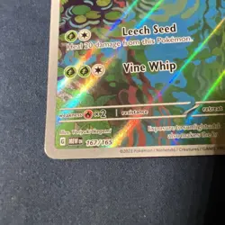 Ivysaur - 167/165 Illustration Rare Pokemon Scarlet & Violet 151 Pack Fresh 🔥 - Image 5