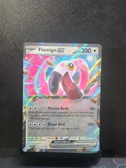 Pokemon TCG - Flamigo ex 160/191 Double Rare - Surging Sparks - Near Mint - Image 1