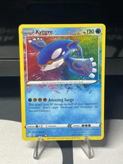 Kyogre Pokemon TCG Shining Fates Amazing Rare Holo 021/072 - Image 1