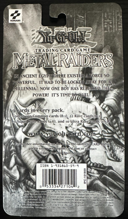 YuGiOh | Metal Raiders | Sealed | Blister Pack - Image 2