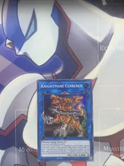 Knightmare Cerberus NM FLOD 1st Flames of Destruction Yugioh - Image 1