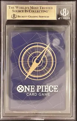Monkey.D.Luffy OP10-118 SEC Royal Blood Foil One Piece Card Game BGS PRISTINE 10 - Image 2
