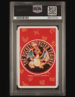 1996 POKEMON RED POKER CARD #012 BUTTERFREE PSA 10 GEM MINT 2 OF DIAMONDS - Image 2