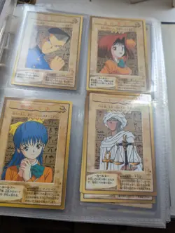 YU-GI-OH! Bandai Card 118 Set in Official Binder File Carddass Japanese - Image 2