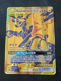 Pikachu & Zekrom GX SM248 Jumbo Cards Holo - Image 1