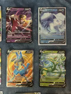 17 Pokemon Vmax Vstar V & Ex Holo Card Lot - Image 3
