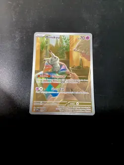 Mimikyu 075 Sv: Scarlet & Violet Promo Cards Holo PACK FRESH AND MINT - Image 1