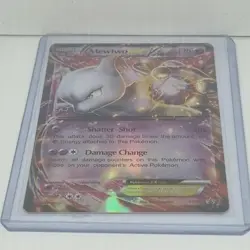 Fan Art Mewtwo EX - XY107 - Pokemon TCG XY Promo MINT Pack Fresh Trading Card NM - Image 2