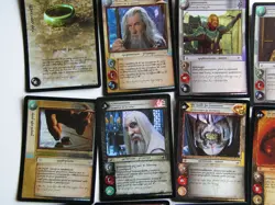 WAR OF THE RING ANTHOLOGY 18 CARDS TENGWAR SET FOIL LOTR TCG - Image 2