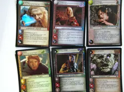 WAR OF THE RING ANTHOLOGY 18 CARDS TENGWAR SET FOIL LOTR TCG - Image 4