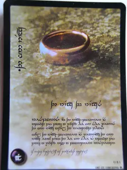 WAR OF THE RING ANTHOLOGY 18 CARDS TENGWAR SET FOIL LOTR TCG - Image 5