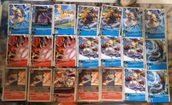 Digimon Card Game - Tamer - Mixed Lot Of 50 Cards - Bandai - Rare - Image 1