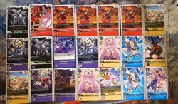 Digimon Card Game - Tamer - Mixed Lot Of 50 Cards - Bandai - Rare - Image 2