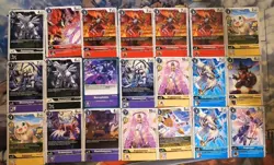 Digimon Card Game - Tamer - Mixed Lot Of 50 Cards - Bandai - Rare - Image 3