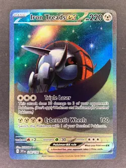 Iron Treads ex 248/198 Scarlet & Violet Base 2023 English Pokemon Card - Image 1