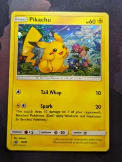 Pokemon Card TCG - Pikachu - SM86 - Holo - Promo - Sun & Moon - VLP - Image 1