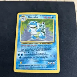 Pokemon TCG Blastoise Holo Unlimited Rare Card Base Set 2/102 - Image 2