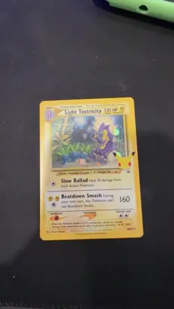 Light Toxtricity SWSH137 SWSH: Sword & Shield Promo Cards Holo - Image 1