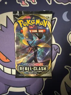 Pokemon Rebel Clash Booster Pack 10 Cards Pack NEW SEALED - Image 1