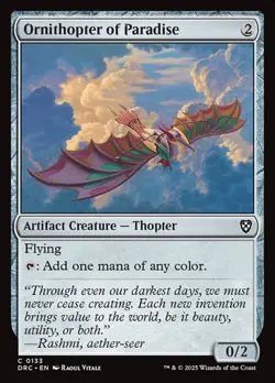 1x Ornithopter of Paradise NM Eng MTG - Aetherdrift Commander - Image 1