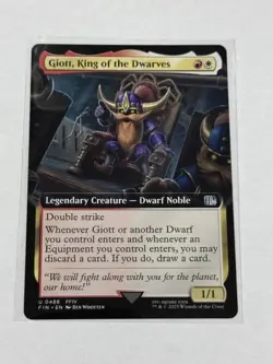 Giott, King of the Dwarves Extended Art FINAL FANTASY #488 - Image 1