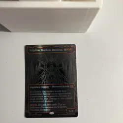 Solphim, Mayhem Dominus (Oil Slick Raised Foil) Phyrexia: All Will Be One Foil - Image 2