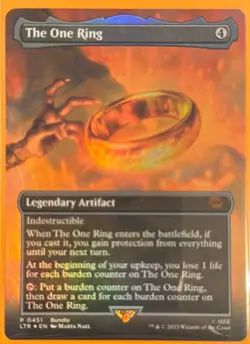 The One Ring Foil The Lord of the Rings: Tales of Middle-earth Near Mint - Image 2