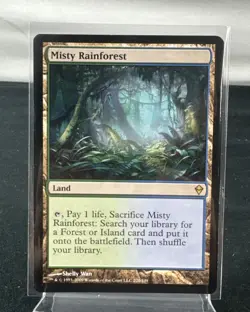 Magic The Gathering: Misty Rainforest Zendikar Regular - MR4 - Image 1