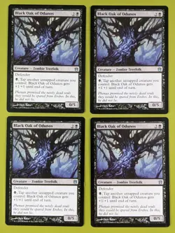 Black Oak of Odunos x4 Born of the Gods 4x Playset Magic the Gathering MTG - Image 1