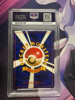 1997 Vintage Pokemon Japanese Fossil Haunter HOLO #093 PSA 9 🌀BEAUTIFUL SWIRL🌀 - Image 3