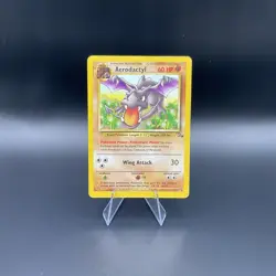 Pokemon TCG Aerodactyl Fossil 16/62 Regular Unlimited Rare - Image 1