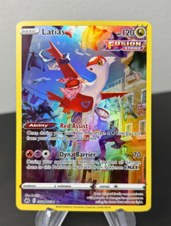 2023 Pokemon Latias Crown Zenith Galarian Gallery GG20/GG70 Card NM - Image 1
