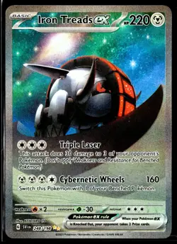 2023 TCG Pokemon #248 Iron Treads Ex 248/198 Scarlet & Violet - Image 1