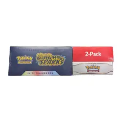 Pokemon TCG Surging Sparks ETB + Booster Bundle Costco 2-pack Factory Sealed New - Image 2