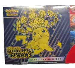 Pokemon TCG Surging Sparks ETB + Booster Bundle Costco 2-pack Factory Sealed New - Image 4