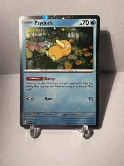 Psyduck Black Star Promo Holo Swirl 007 - Pokemon - Mega Evolution NM - Image 1