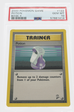 PSA 10 GEM MINT2000 Pokemon Game Base II #122 Potion !!! - Image 1