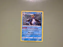 1 Swirl 🌀 Cosmo Holo Pokemon Empoleon 037/172 Sword & Shield Lightly Played LP - Image 4